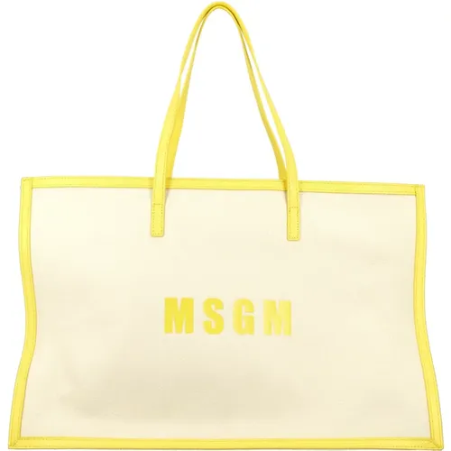 Tote Bags , female, Sizes: ONE SIZE - Msgm - Modalova