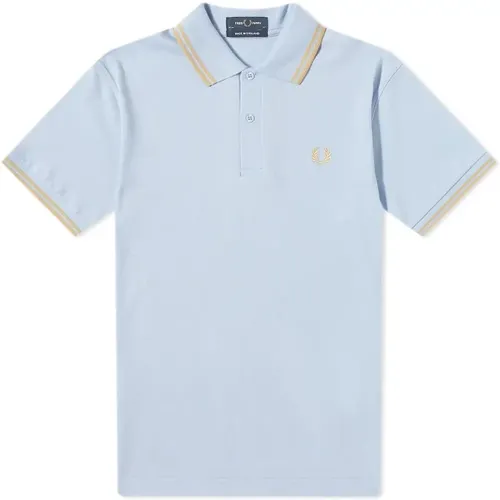 Polo Shirts, male, , Size: XS Classic Twin Tipped Polo - Lido - Fred Perry - Modalova