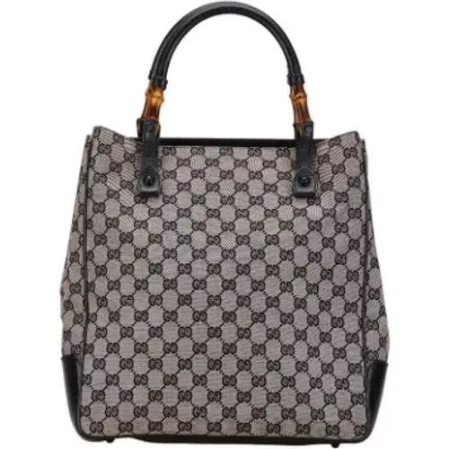 Pre-owned Tote Bags, female, , Size: ONE SIZE Pre-owned Canvas totes - Gucci Vintage - Modalova