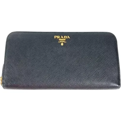 Pre-owned Leather wallets , female, Sizes: ONE SIZE - Prada Vintage - Modalova