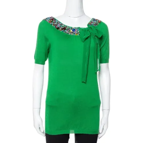 Pre-owned Knit tops , female, Sizes: 3XS - Dior Vintage - Modalova