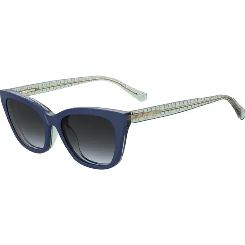 Grey Shaded Sunglasses Mol071/Cs , female, Sizes: 53 MM - Love Moschino - Modalova