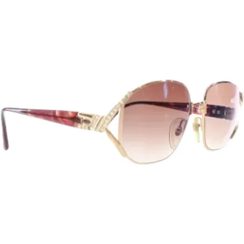 Pre-owned Accessories, female, , Size: ONE SIZE Pre-owned Metal sunglasses - Dior Vintage - Modalova