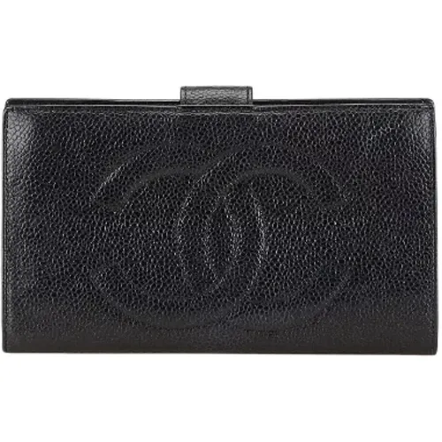 Pre-owned Wallets, female, , Size: ONE SIZE Pre-owned Leather wallets - Chanel Vintage - Modalova