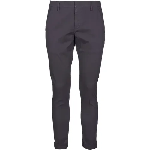 Trousers Grey , male, Sizes: W38, W30, W34, W33, W36 - Dondup - Modalova