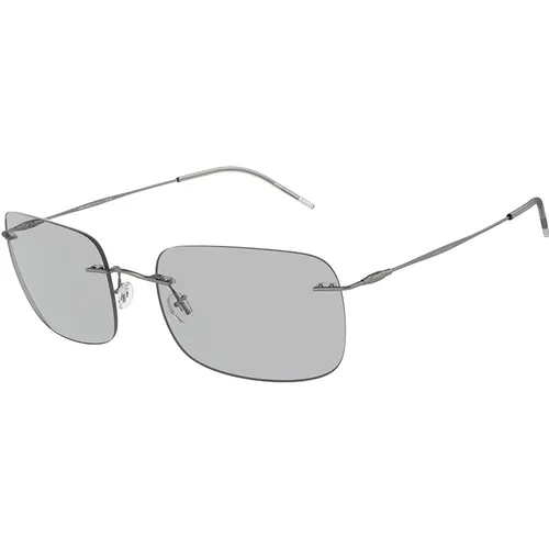 Stilvolle Graue Sonnenbrille Ar1512M-300387 - Giorgio Armani - Modalova