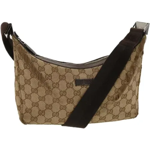 Pre-owned Canvas gucci-bags , female, Sizes: ONE SIZE - Gucci Vintage - Modalova