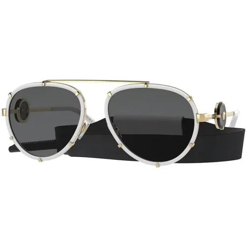 Frame Sunglasses for Women - Versace - Modalova