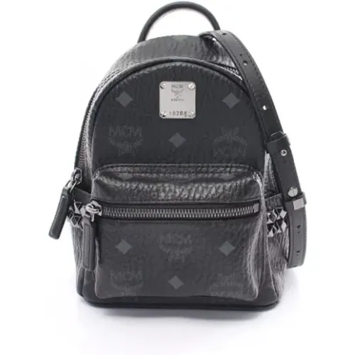 Pre-owned Coated canvas backpacks , female, Sizes: ONE SIZE - MCM Pre-owned - Modalova