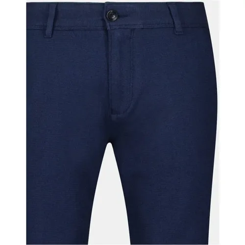 Marineblaue Slim Fit Chino Hose , Herren, Größe: 2XL - ROY ROBSON - Modalova