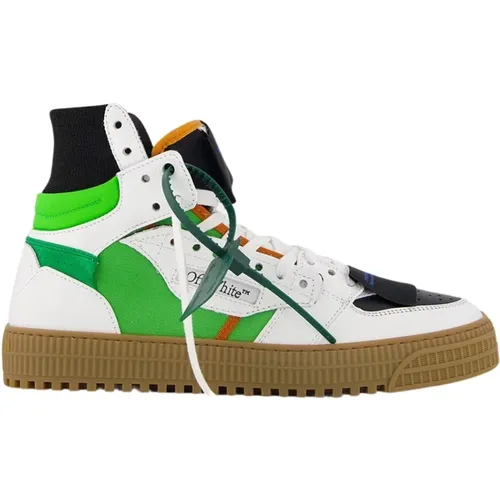 Luxurious High-Top Sneakers with Iconic Design , male, Sizes: 8 UK - Off White - Modalova