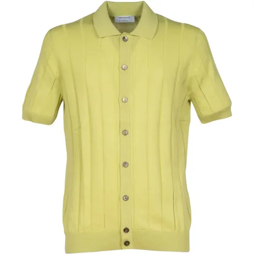 Short Sleeve Shirts , male, Sizes: XL - Gran Sasso - Modalova