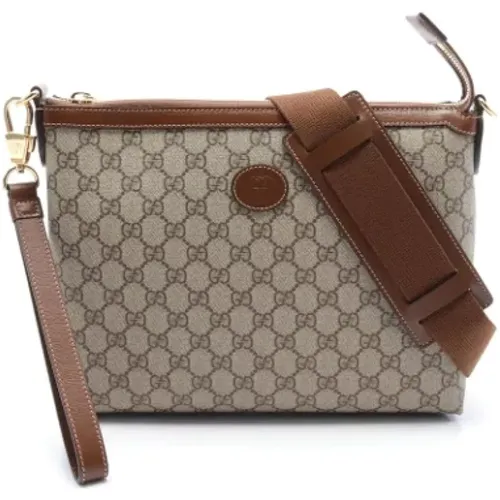 Pre-owned Cross Body Bags, female, , Size: ONE SIZE Pre-owned Leather gucci-bags - Gucci Vintage - Modalova