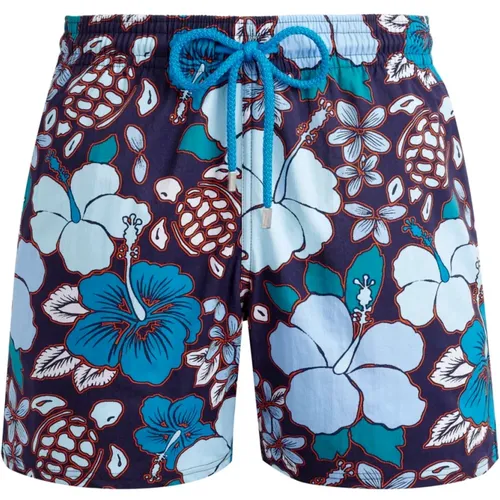 Tropische Schildkröten Badeshorts , Herren, Größe: 2XL - Vilebrequin - Modalova