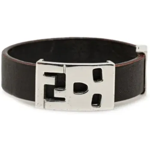 Pre-owned Jewellery, female, , Size: ONE SIZE Pre-owned Metal bracelets - Fendi Vintage - Modalova