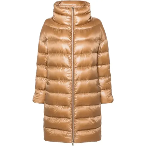 Down Coats, female, , Size: M Matilde Long Down Jacket - Herno - Modalova