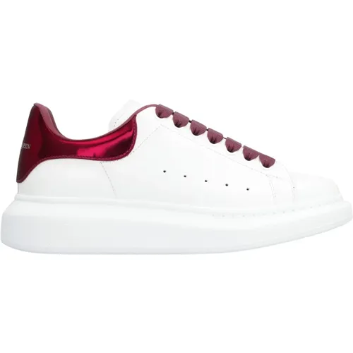 Chunky Sole Leder Sneakers , Damen, Größe: 35 EU - alexander mcqueen - Modalova