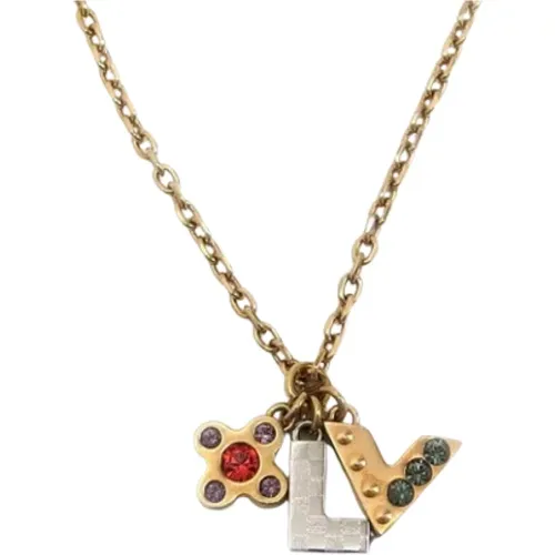 Pre-owned Metal louis-vuitton-jewelry , female, Sizes: ONE SIZE - Louis Vuitton Vintage - Modalova