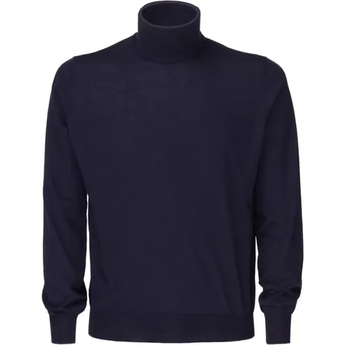 Turtlenecks, male, , Size: 4XL Cashmere Wool Turtleneck Sweater - BRUNELLO CUCINELLI - Modalova