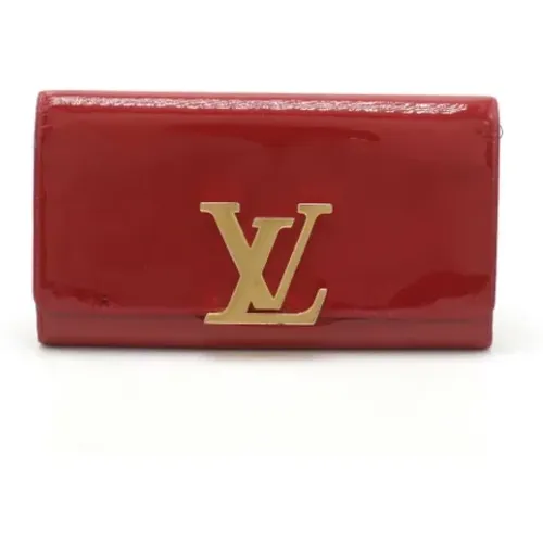 Pre-owned Leather wallets , female, Sizes: ONE SIZE - Louis Vuitton Vintage - Modalova