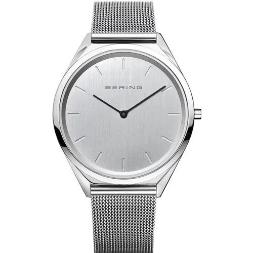 Elegant Ladies Quartz Watch, Silver Steel , female, Sizes: ONE SIZE - Bering - Modalova