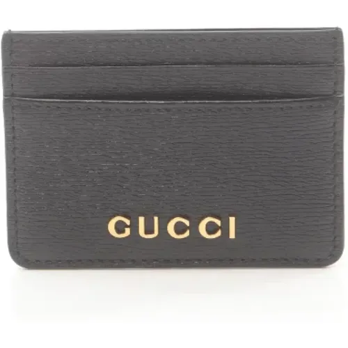 Pre-owned Wallets, female, , Size: ONE SIZE Pre-owned Leather wallets - Gucci Vintage - Modalova