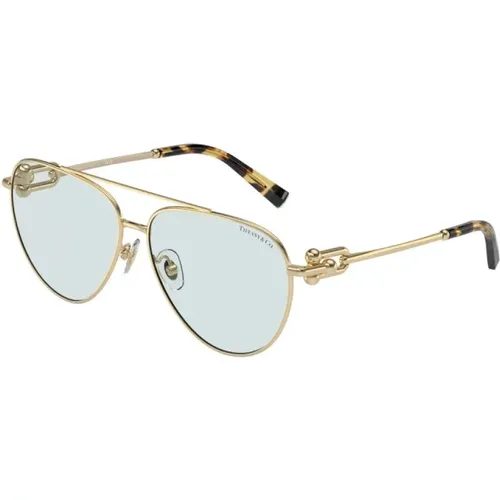 Moderner Stil Sonnenbrille , Damen, Größe: 59 MM - Tiffany - Modalova