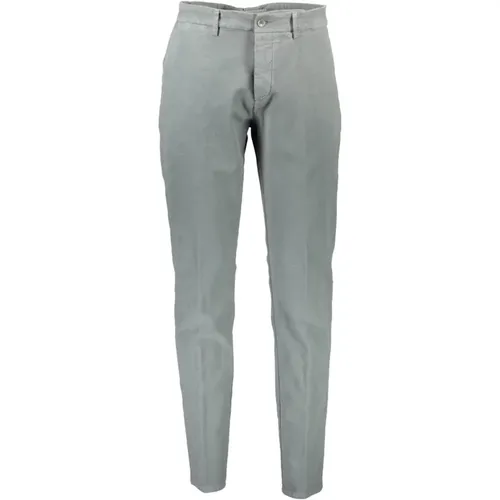 Chinos, male, , Size: 2XL Trousers MEN Grey - Harmont & Blaine - Modalova