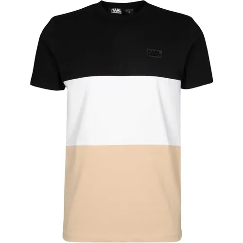 Basic Baumwoll T-Shirt in Mehreren Farben , Herren, Größe: XL - Karl Lagerfeld - Modalova