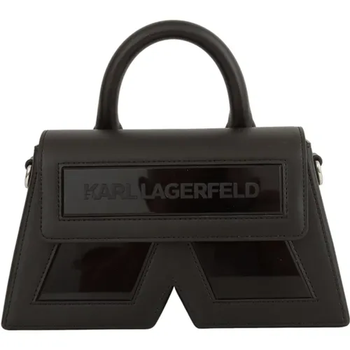 Essential Leather Bag in , female, Sizes: ONE SIZE - Karl Lagerfeld - Modalova