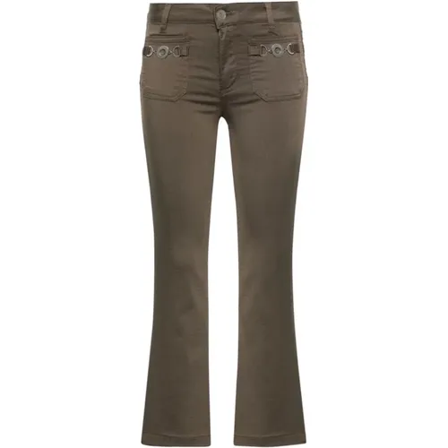 Trousers , female, Sizes: W31, W24, W27 - Liu Jo - Modalova