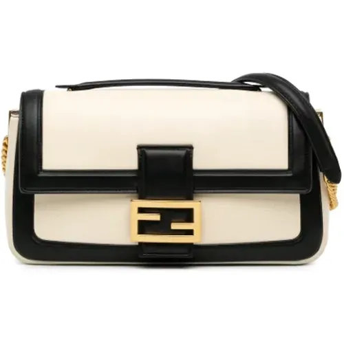 Pre-owned Cross Body Bags, female, , Size: ONE SIZE Pre-owned Leather fendi-bags - Fendi Vintage - Modalova