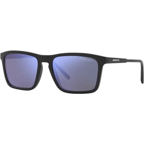 Matte /Grey Blue Sonnenbrillen , Herren, Größe: ONE Size - Arnette - Modalova