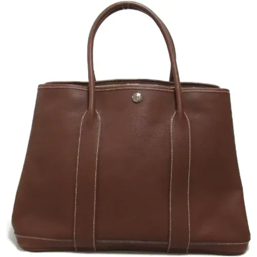 Pre-owned Leather handbags , female, Sizes: ONE SIZE - Hermès Vintage - Modalova