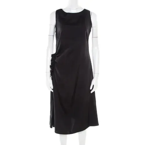 Satin Bottega Veneta Dress , female, Sizes: S - Bottega Veneta Vintage - Modalova