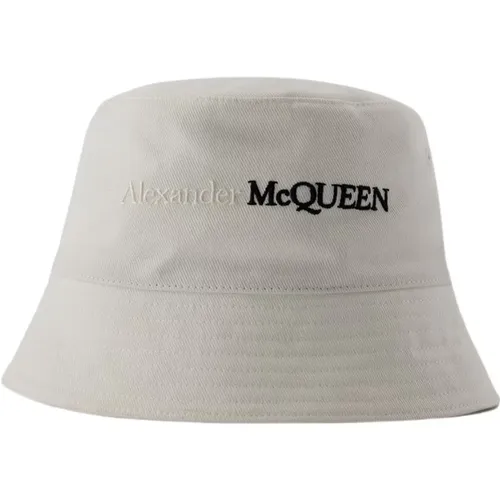 Hats, male, , Size: S Classic Logo Bic Cap Cotton - alexander mcqueen - Modalova