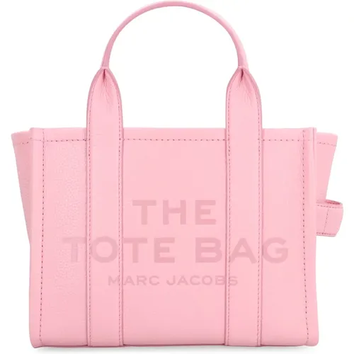 Körniges Leder Tote Tasche mit Griffen , Damen, Größe: ONE Size - Marc Jacobs - Modalova