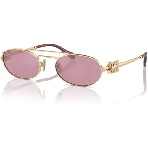 Sonnenbrillen , Damen, Größe: 53 MM - Miu Miu - Modalova