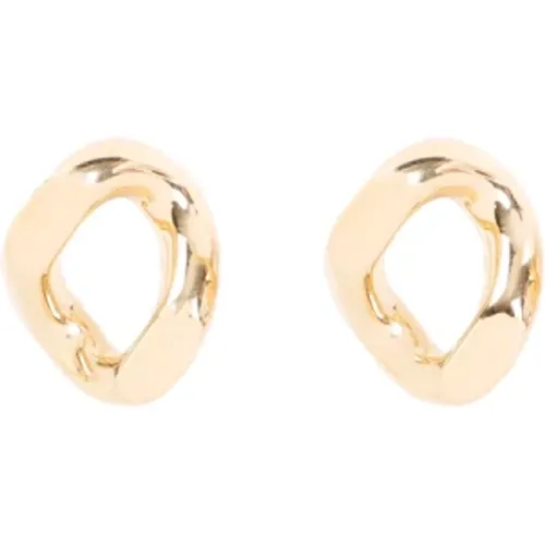 Gold Earrings DW5 Model 11 , female, Sizes: ONE SIZE - Jil Sander - Modalova