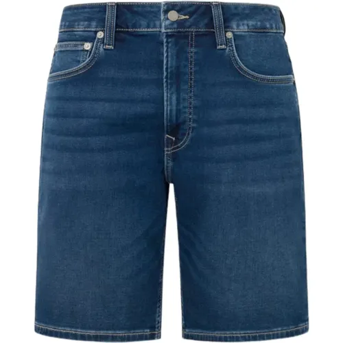 Lässige Bermuda-Shorts , Herren, Größe: W34 - Pepe Jeans - Modalova