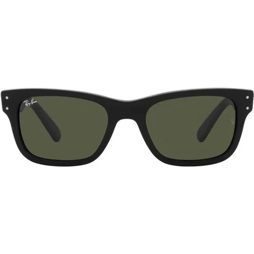 Rectangular Sunglasses MR Burbank Rb2283 , unisex, Sizes: 52 MM, 55 MM - Ray-Ban - Modalova