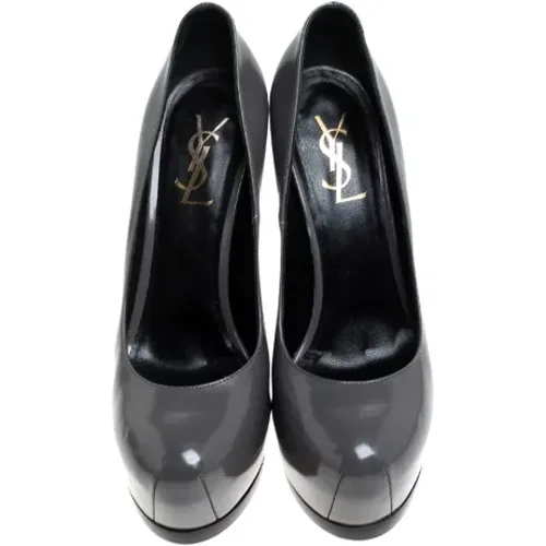 Pre-owned Pumps, female, , Size: 7 US Pre-owned Leather heels - Yves Saint Laurent Vintage - Modalova