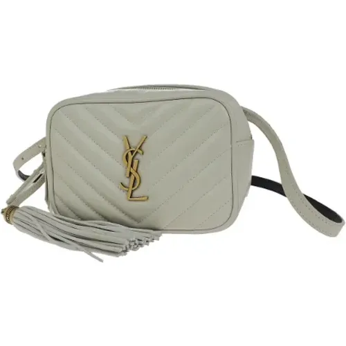 Pre-owned Cross Body Bags, female, , Size: ONE SIZE Pre-owned Leather shoulder-bags - Yves Saint Laurent Vintage - Modalova