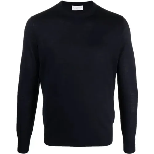 Round-neck Knitwear,ROUND Neck PULLOVER,Navy Rundhals Pullover Sweater - Ballantyne - Modalova