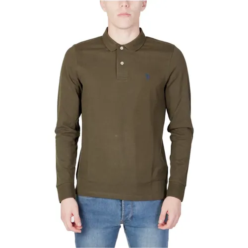 Long Sleeve Polo Shirt , male, Sizes: M - U.s. Polo Assn. - Modalova