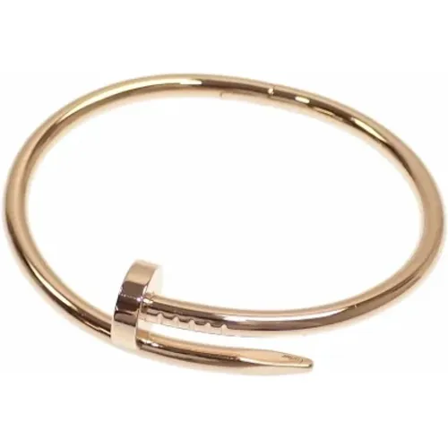 Pre-owned Jewellery, female, , Size: ONE SIZE Pre-owned Rose Gold bracelets - Cartier Vintage - Modalova