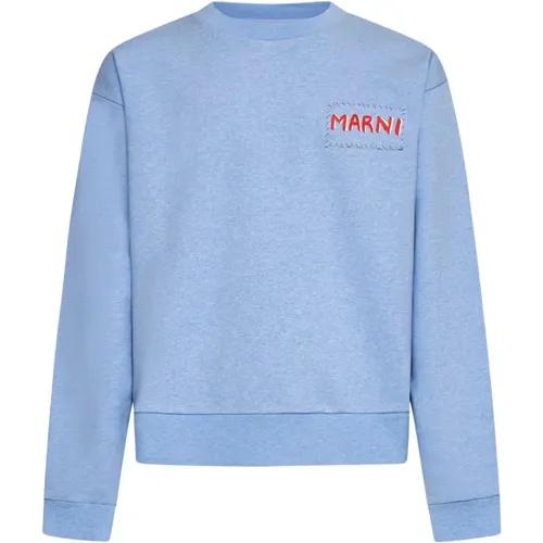 Blaue Pullover für Männer und Frauen - Marni - Modalova