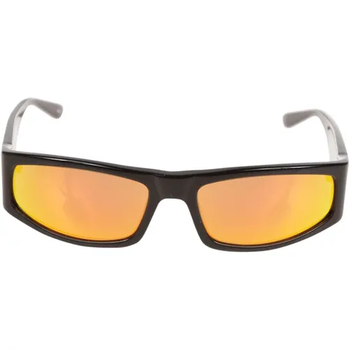Black Sunset Tech Sunglasses , female, Sizes: ONE SIZE - Courrèges - Modalova