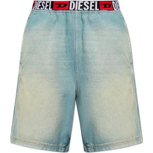 Denim Shorts `D-Boxi-S` , Herren, Größe: L - Diesel - Modalova