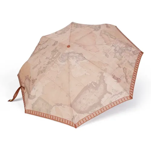 Mini Geo Regenschirm , Damen, Größe: ONE Size - Alviero Martini 1a Classe - Modalova